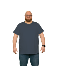 Alca Easy-Going 1-Pck Men T-Shirt O-Neck Provincial Blue 8XL