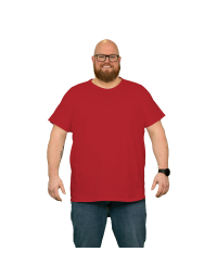 Alca Easy-Going 1-Pck Men T-Shirt O-Neck Bright Red XXL