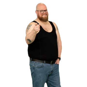 Alca Classic 2-Pck Men Singlet Black 8XL