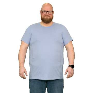 Alca Easy-Going 1-Pck Men T-Shirt O-Neck Sky Blue XXL