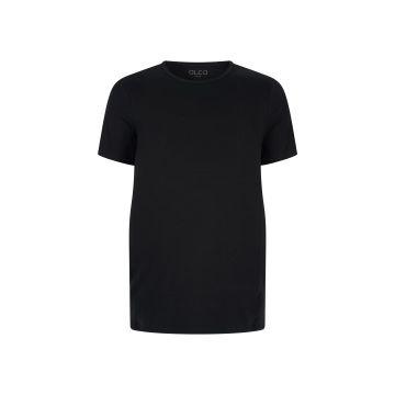 Alca Easy-Going 2-Pck Men T-Shirt O-Neck Black 7XL